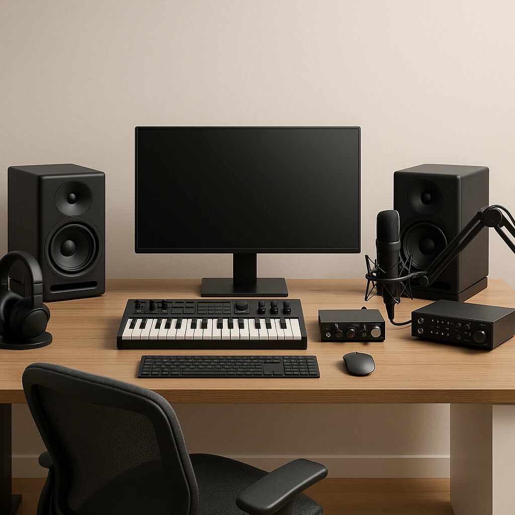 High-end music studio
