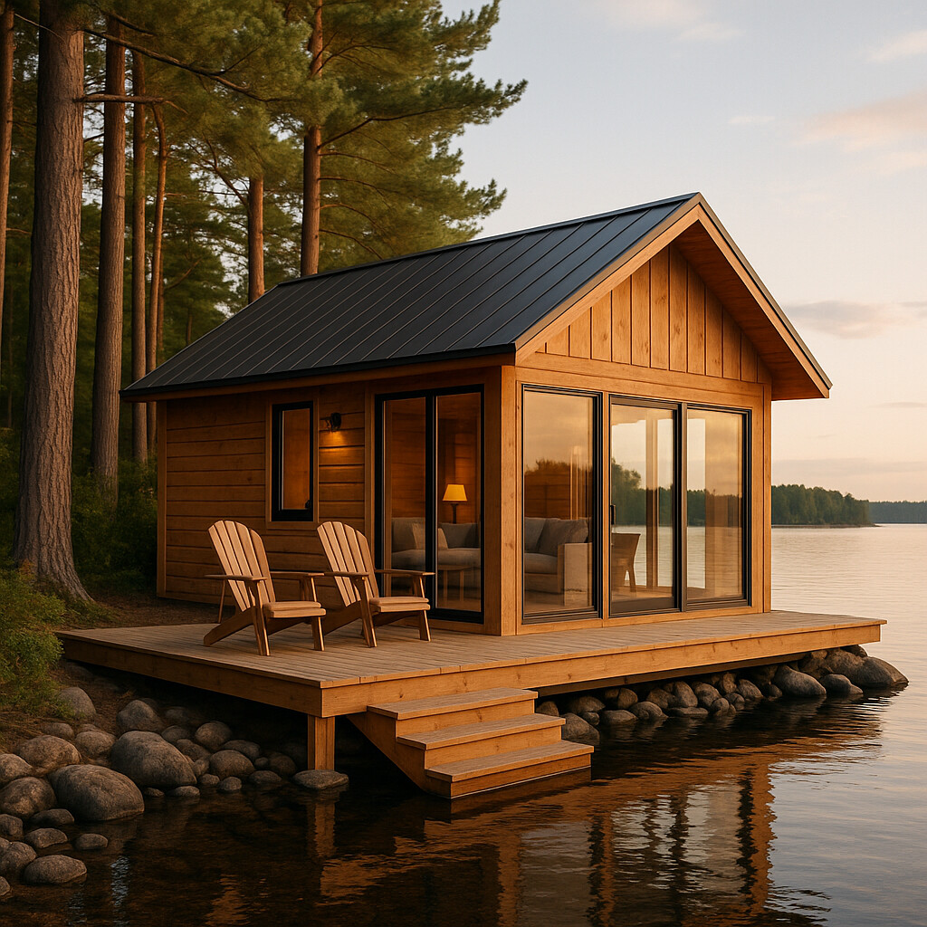 Lake cabin