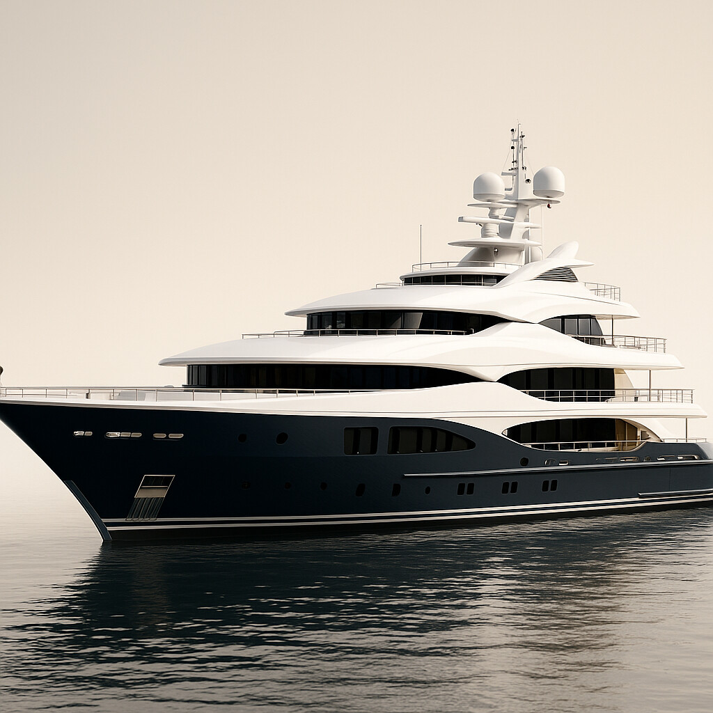 Mega yacht