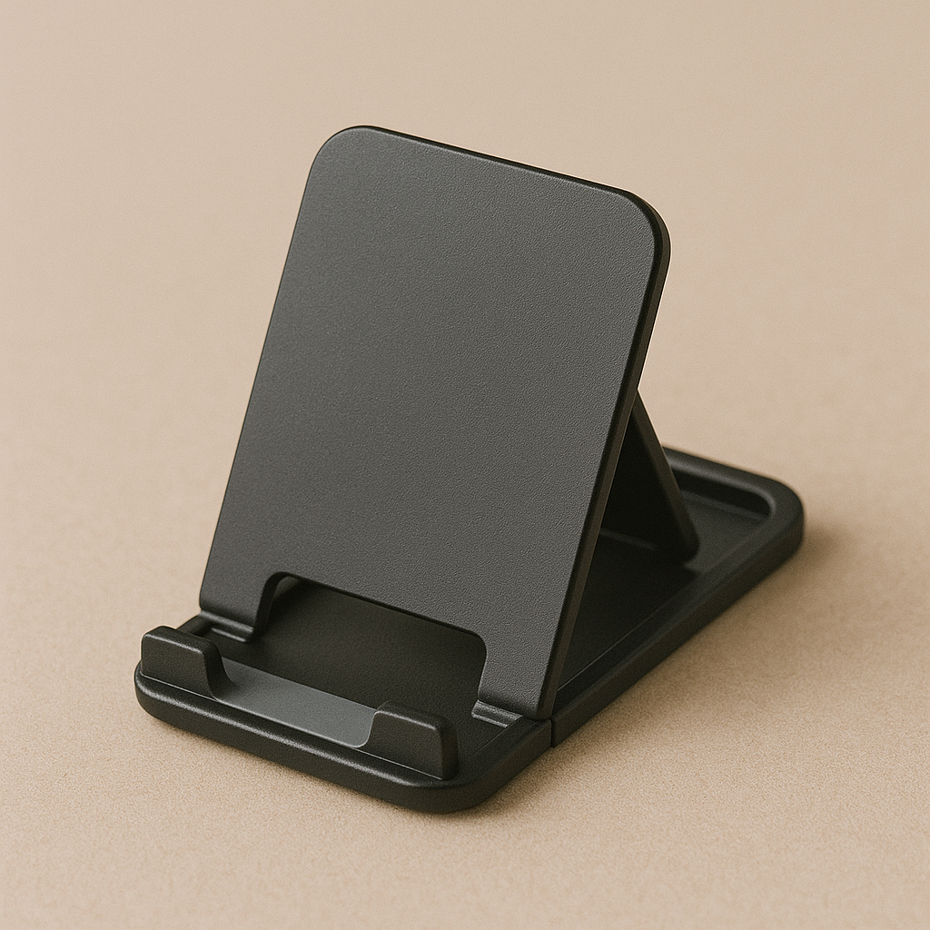 Small foldable phone stand