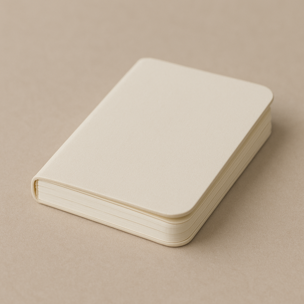 Small pocket notebook