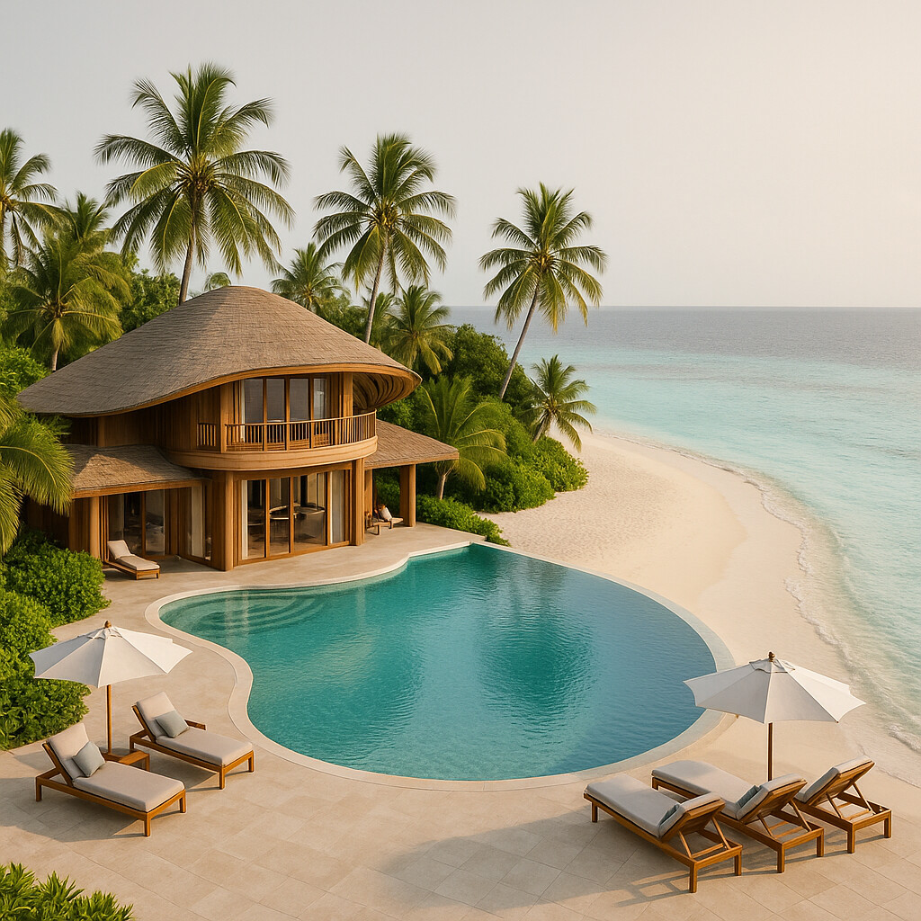 Private island resort