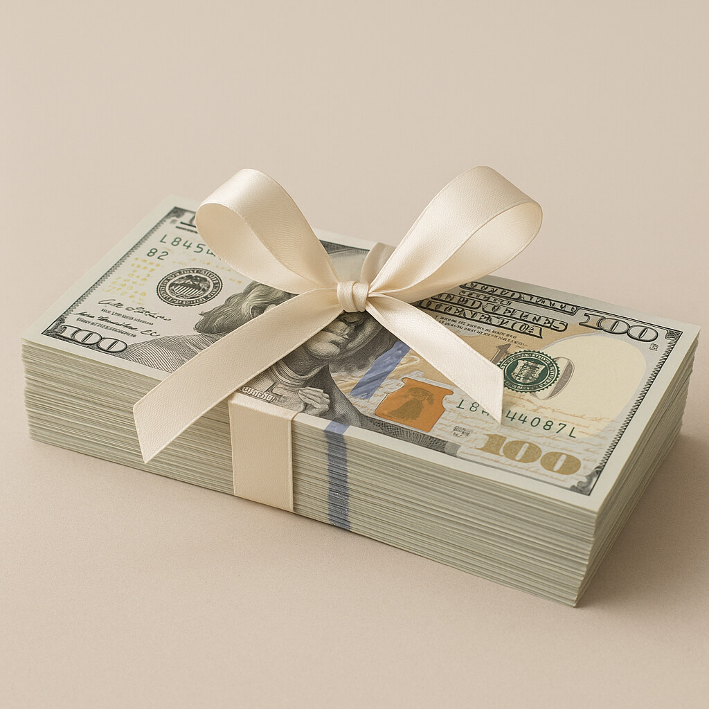Salary financial gift