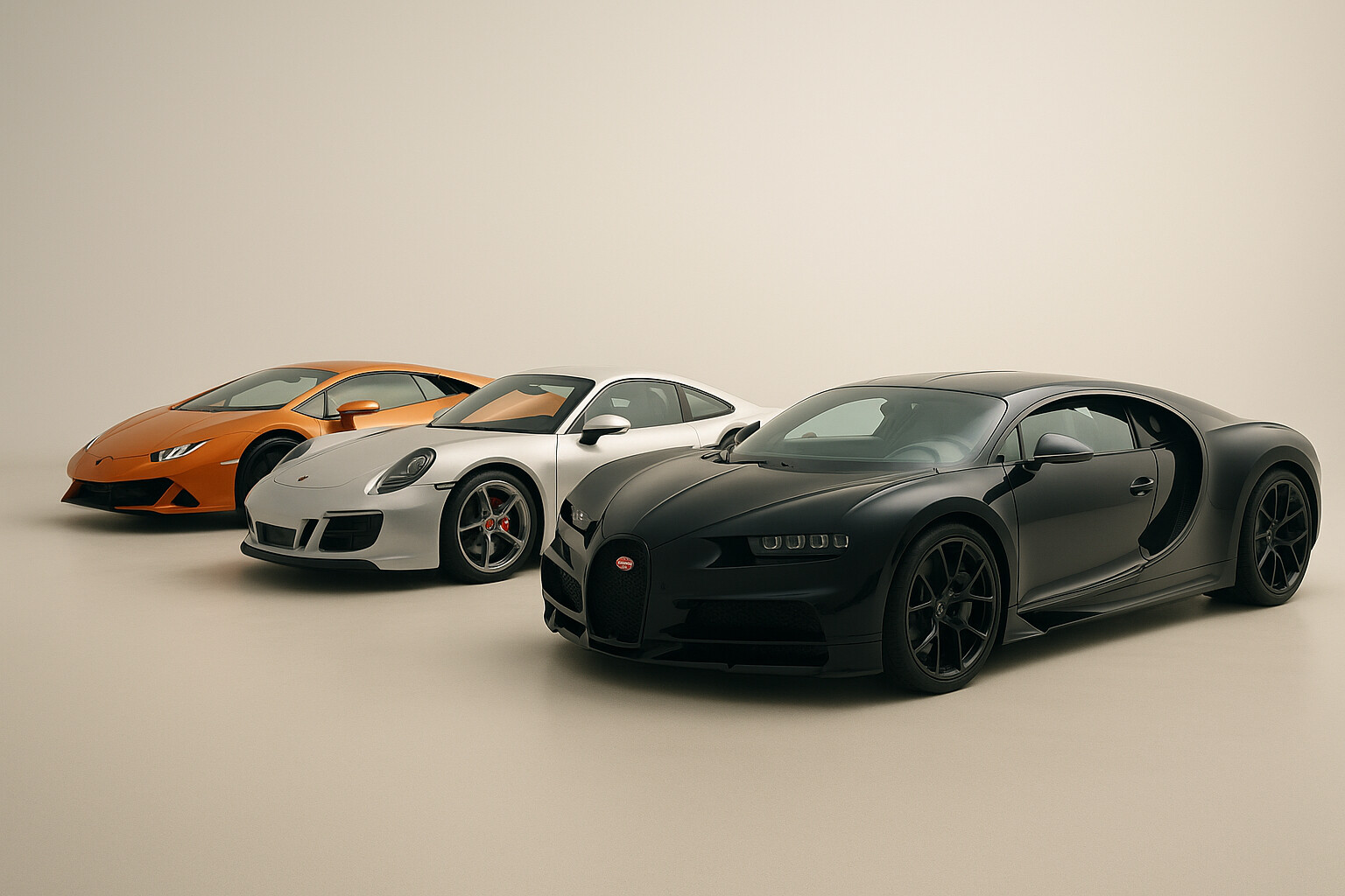 Exotic car collection